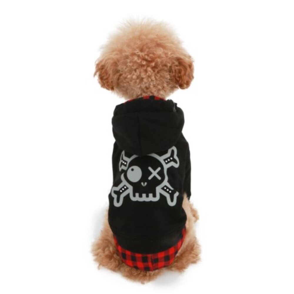 Do Not Touch Pirate Hoodie - BLACK XL -NEW!